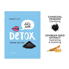 FACETORY Moisturizing mask nourishing dry areas for soft texture