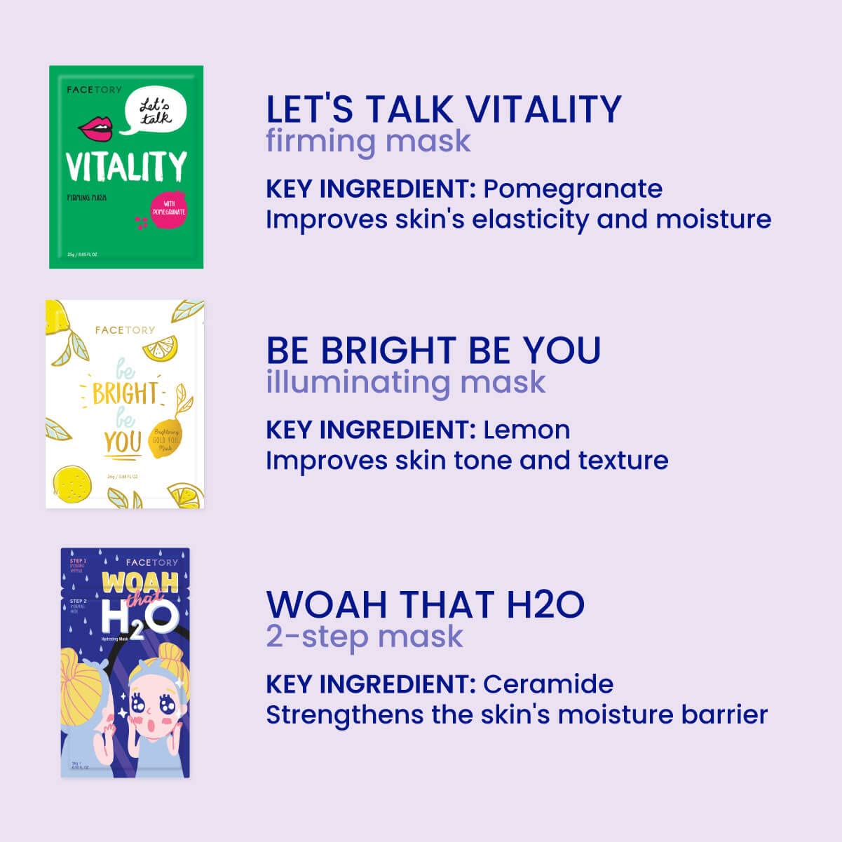 FACETORY cruelty-free Korean-made label emphasizes ethical skincare.