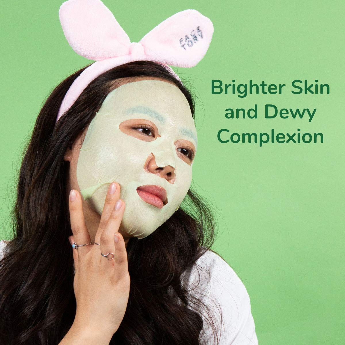 FACETORY Gift-ready sheet mask enhances your self-care routine.