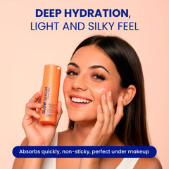 FaceTory Glow Serum Hyaluronic Acid shot demonstrates deep hydration