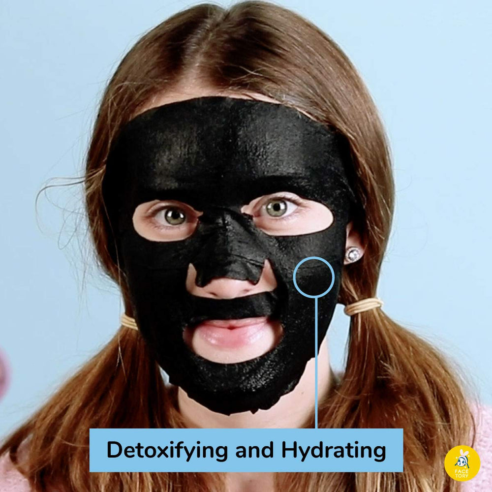 FACETORY lightweight purifying essence hydrates and calms irritated skin.