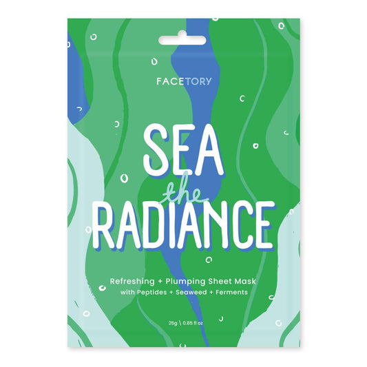 FACETORY seaweed extract essence drops for hydration and gentle detox potential.