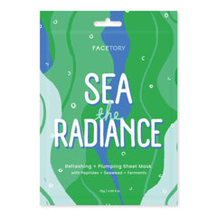 FACETORY seaweed extract essence drops for hydration and gentle detox potential.