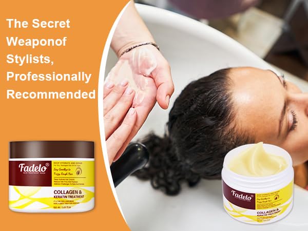 Fadelo mask with argan oil for deep nourishment