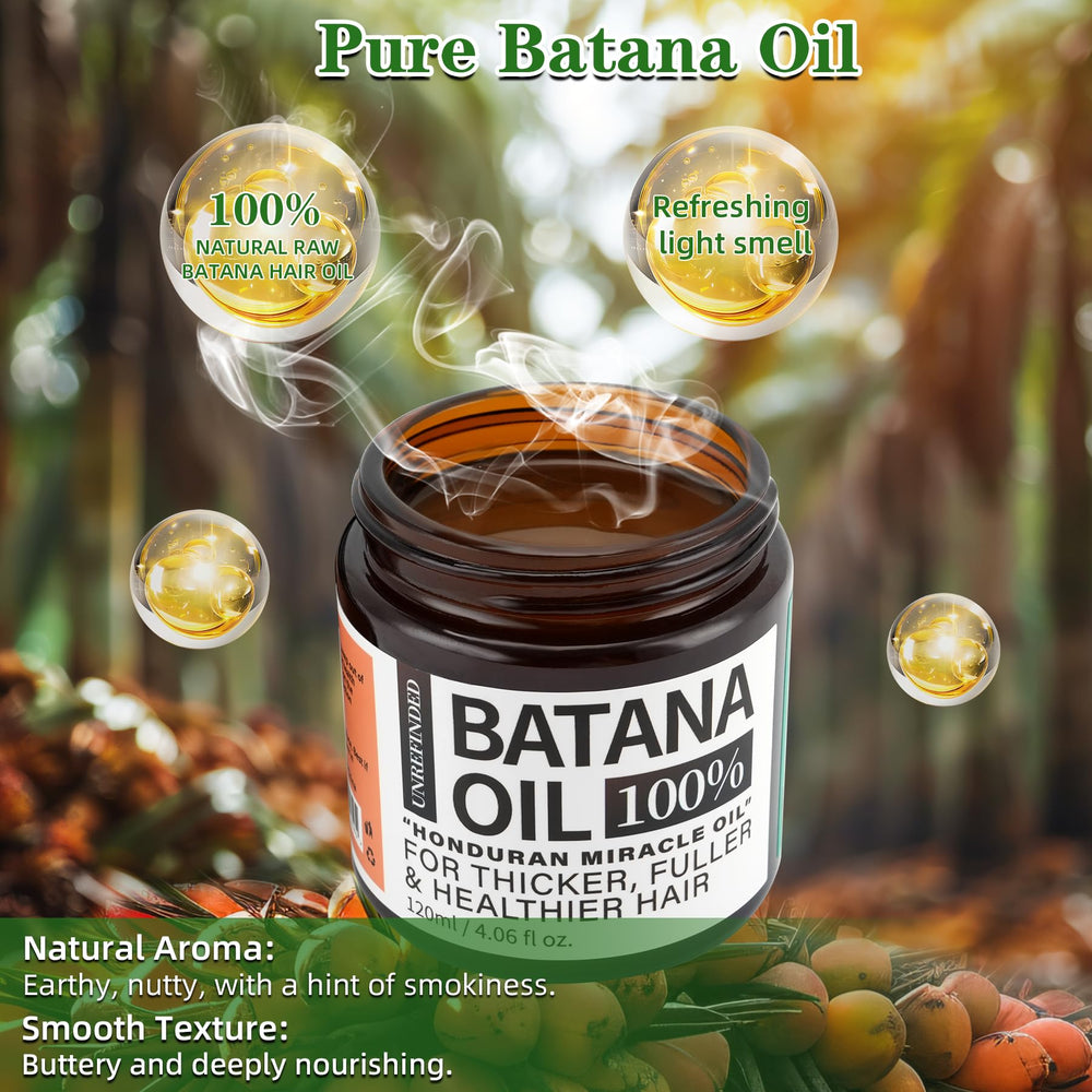 Fadelo Batana Oil frizz and gloss shot on hair.