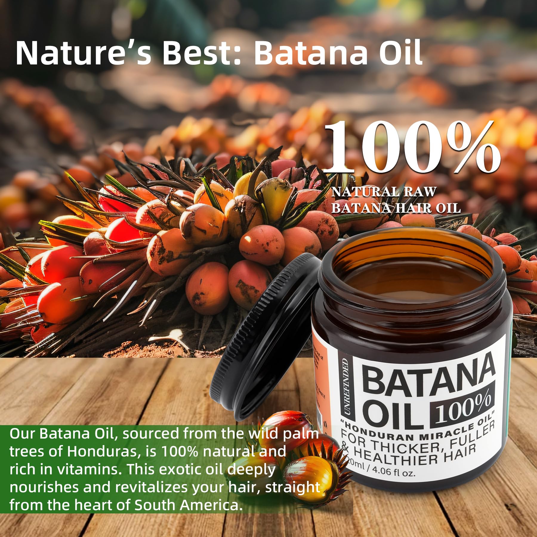 Fadelo Batana Oil application shot showing easy hair massage.