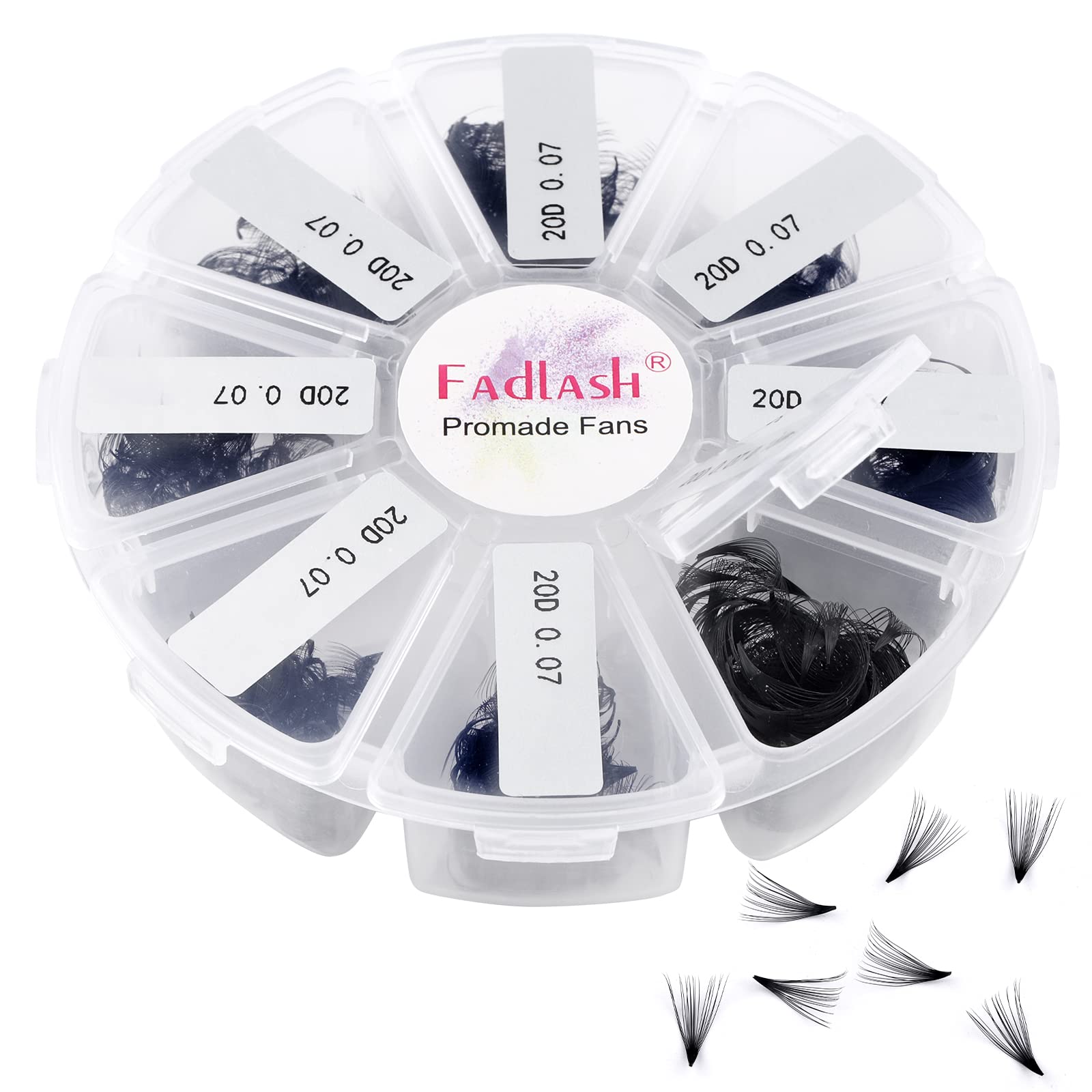 FADLASH 15-20mm lengths support flexible styling options for clients.