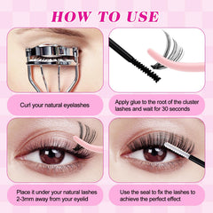 FADLASH 8-16mm length range enables adaptable daily to evening styles.
