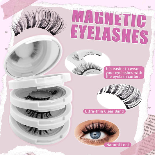 FADLASH reusable magnetic lashes with applicator for easy application