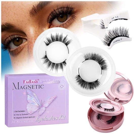 FADLASH applicator tool enables precise, glue-free lash placement.