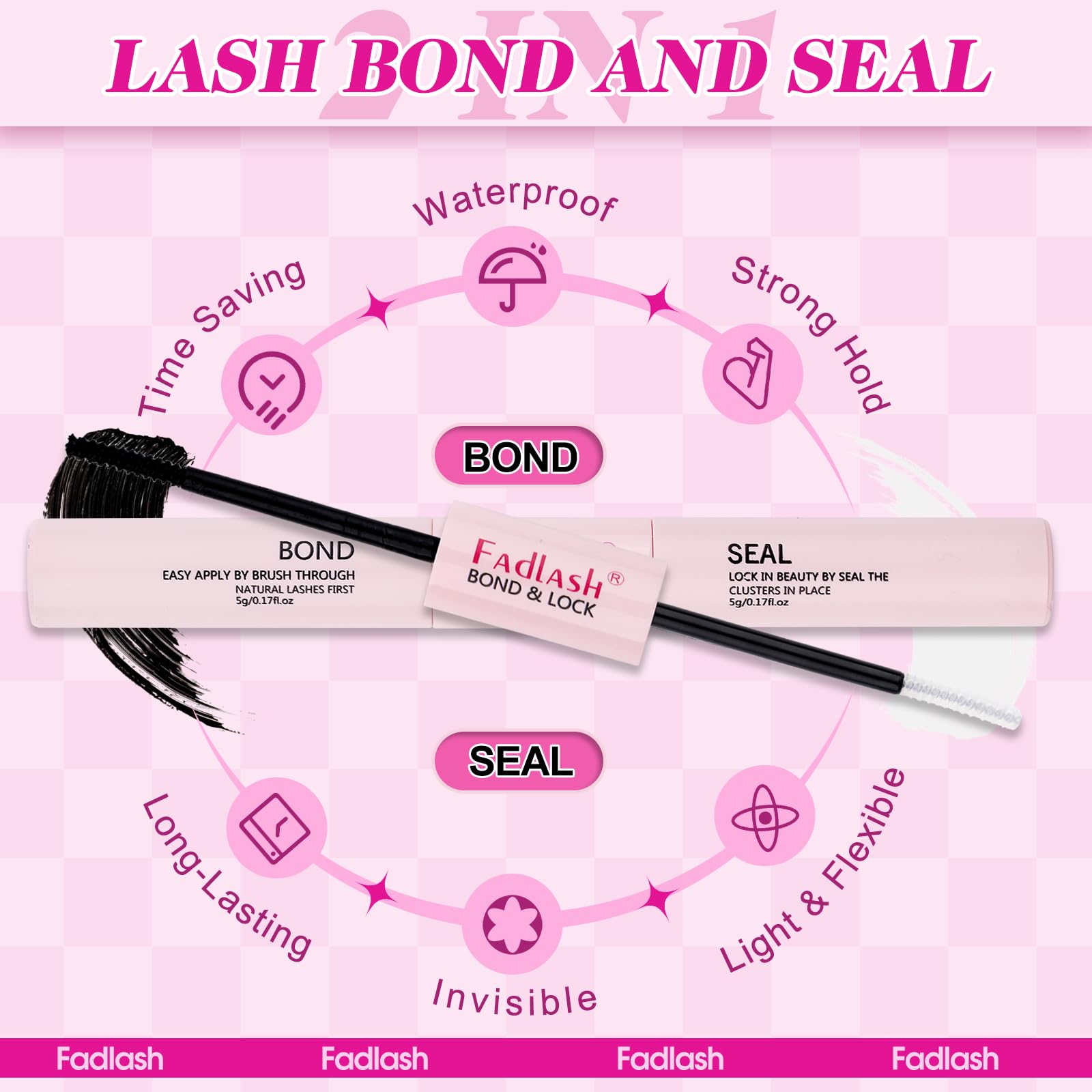 FADLASH beginner-friendly kit enables quick DIY lash styling.