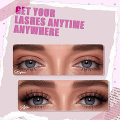 FADLASH glue-free lashes provide mess-free daily wear.