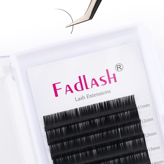 FADLASH 0.15 classic lash extension strip is lightweight and natural-looking, perfect for day-to-day wear.