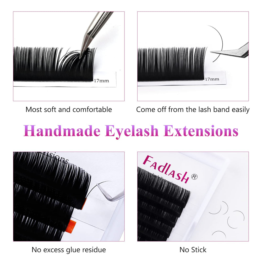 FADLASH lengths 11-19mm collage highlights mixed-length option for customized looks.
