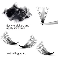 FADLASH loose fans extensions enable smooth pickup and clean applications