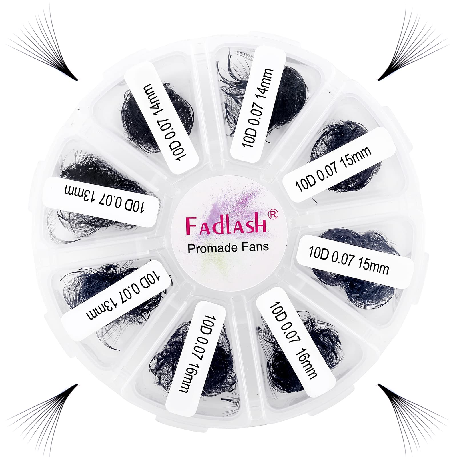 FADLASH premade fans pack 1000-count for budget-friendly lash enhancements.