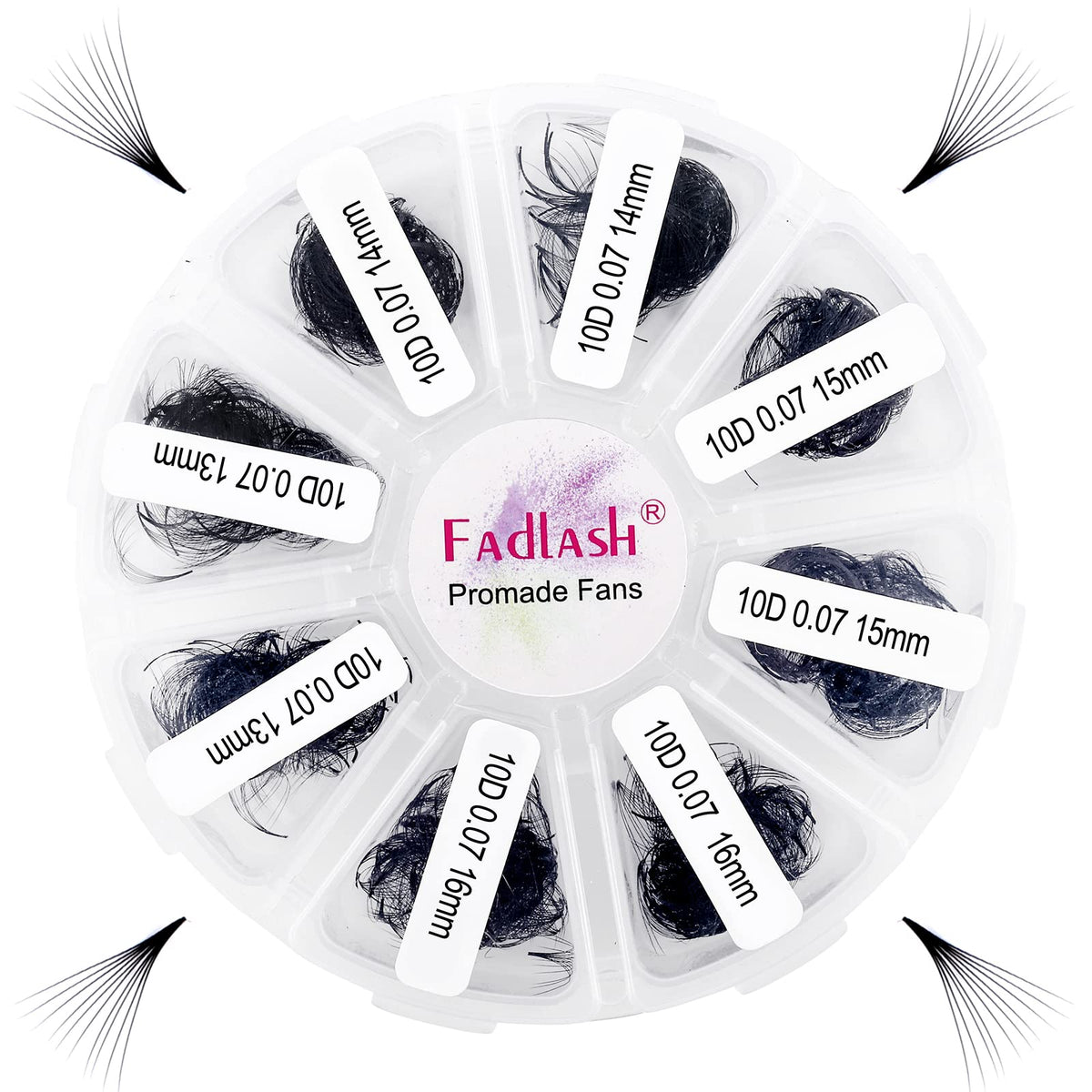 FADLASH premade fans pack 1000-count for budget-friendly lash enhancements.