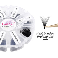FADLASH premium premade fans with thin base for comfortable, natural-to-dramatic looks