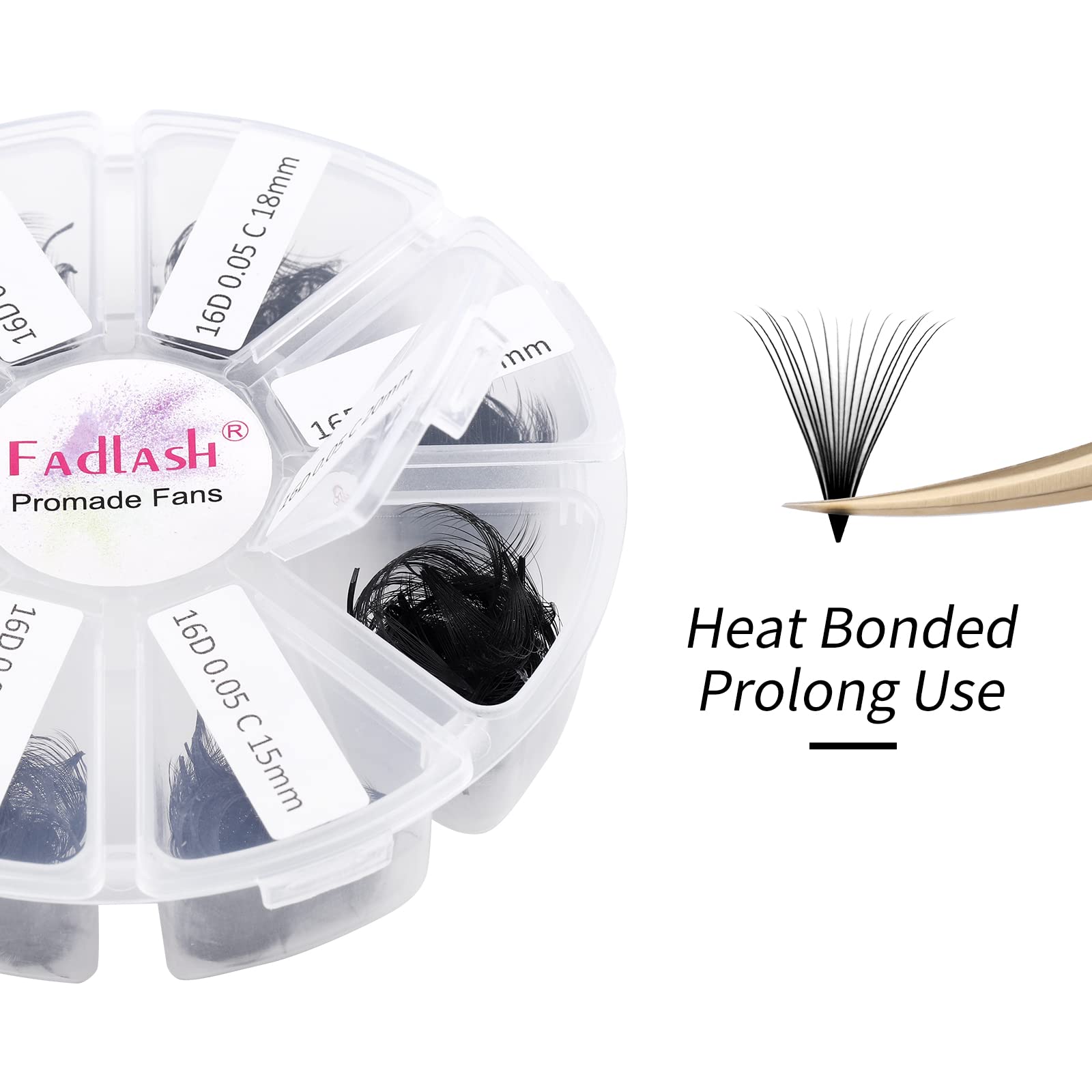 FADLASH thin-base fans for natural, comfortable wear and dramatic looks