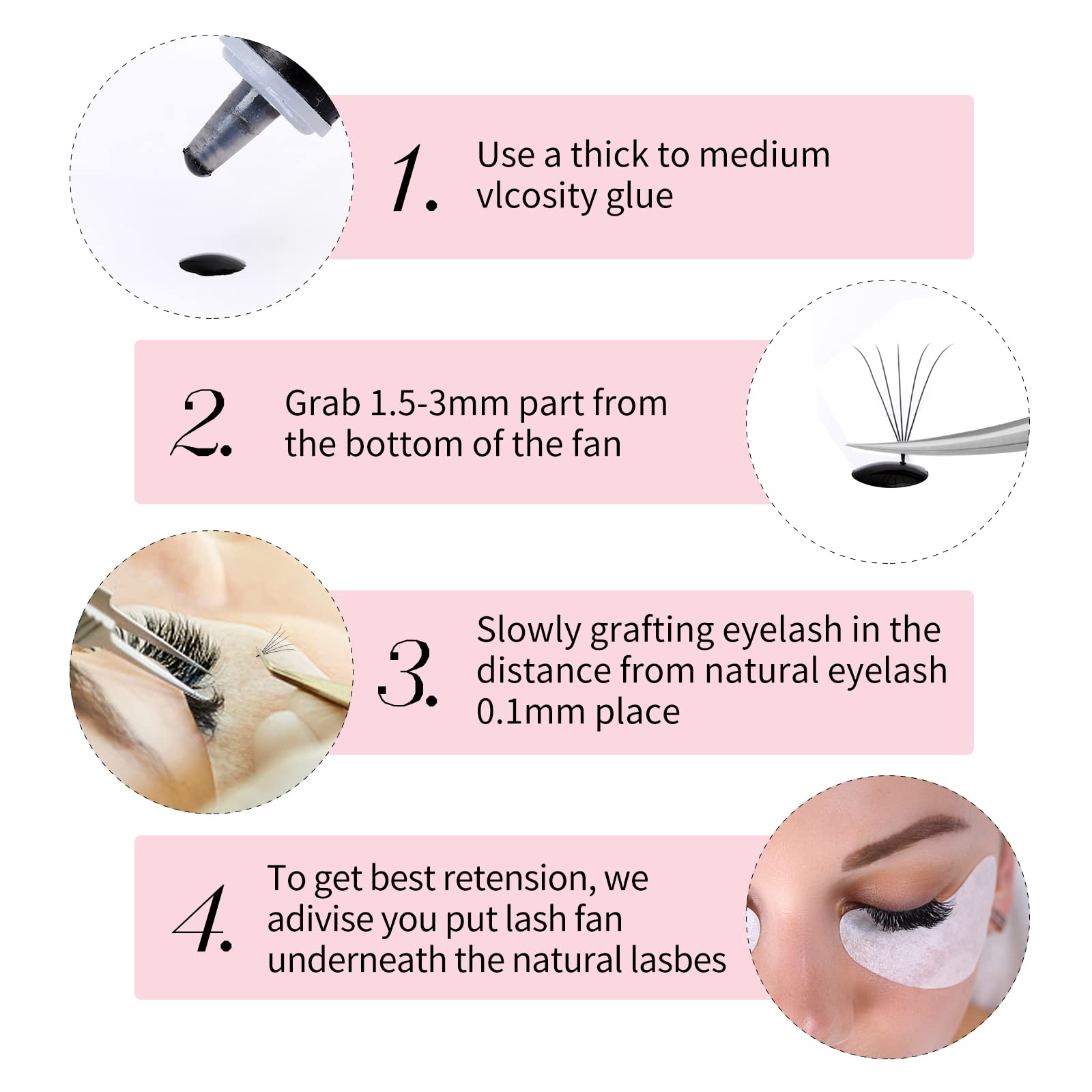 FADLASH tweezer-ready premade fans streamline salon workflow.