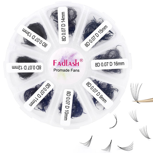 FADLASH volume premade fans 1000pcs pack for budget-friendly lash extensions.