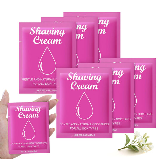 fafortune jasmine travel-size shaving cream for on-the-go smooth legs