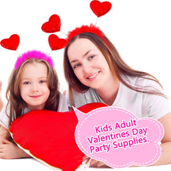 Fahacop valentines headbands packaging and display