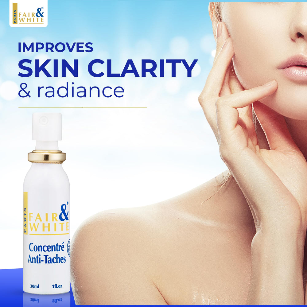 FAIR & WHITE Original hydroquinone 1.9% formula highlighted for brighter-looking skin.
