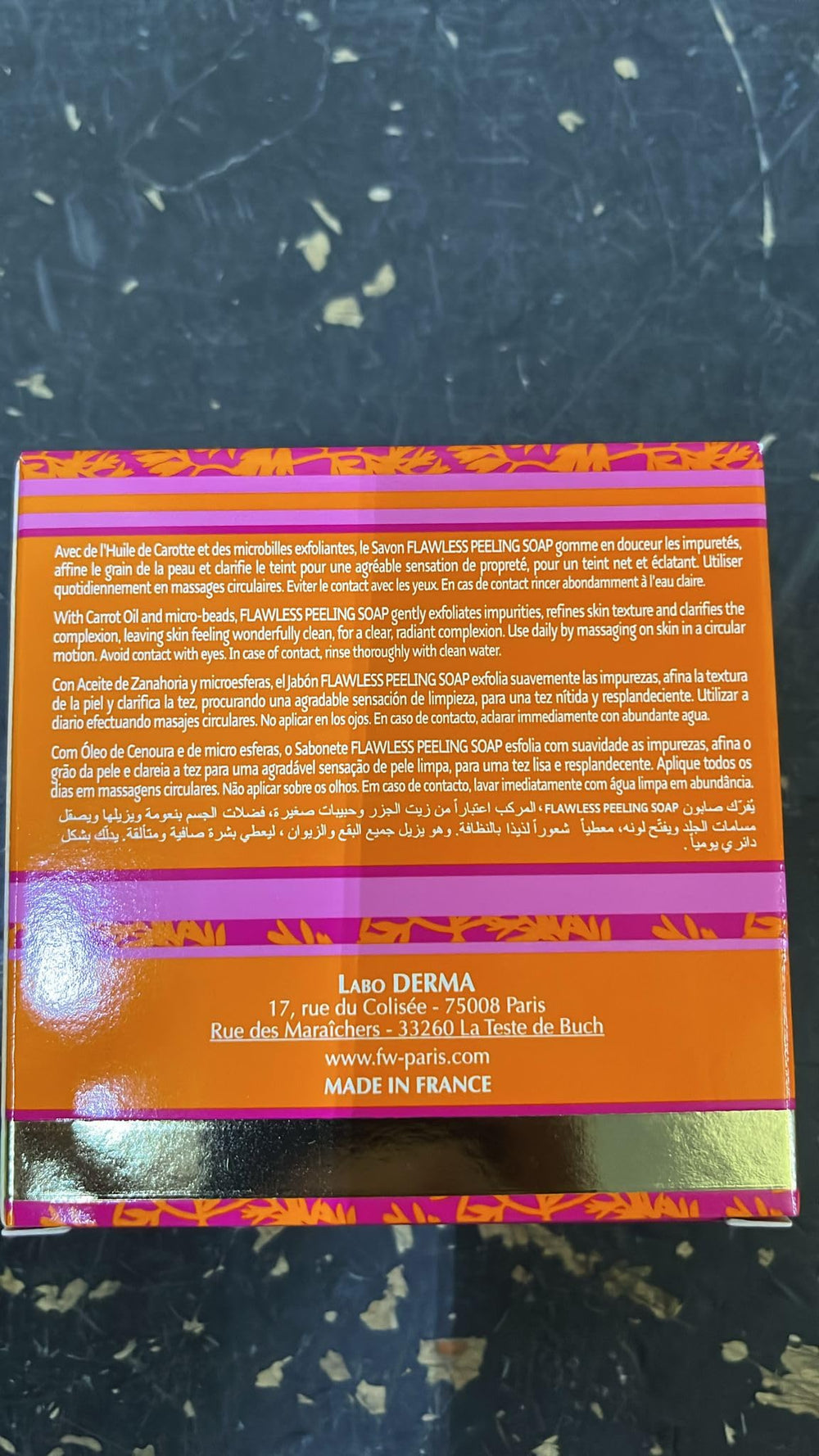 Fair & White So Carrot exfoliating bar reveals a radiant glow