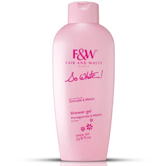 FAIR & WHITE So White refreshing bottle pour highlighting hydrating cleansing for daily use.
