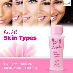 So White serum applied on elbows for smoother tone