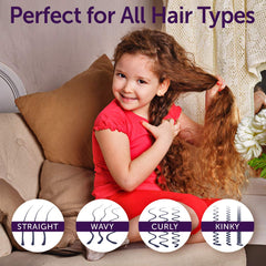 Fairy Tales Daily Cleanse suitable for all hair types with easier comb-through.