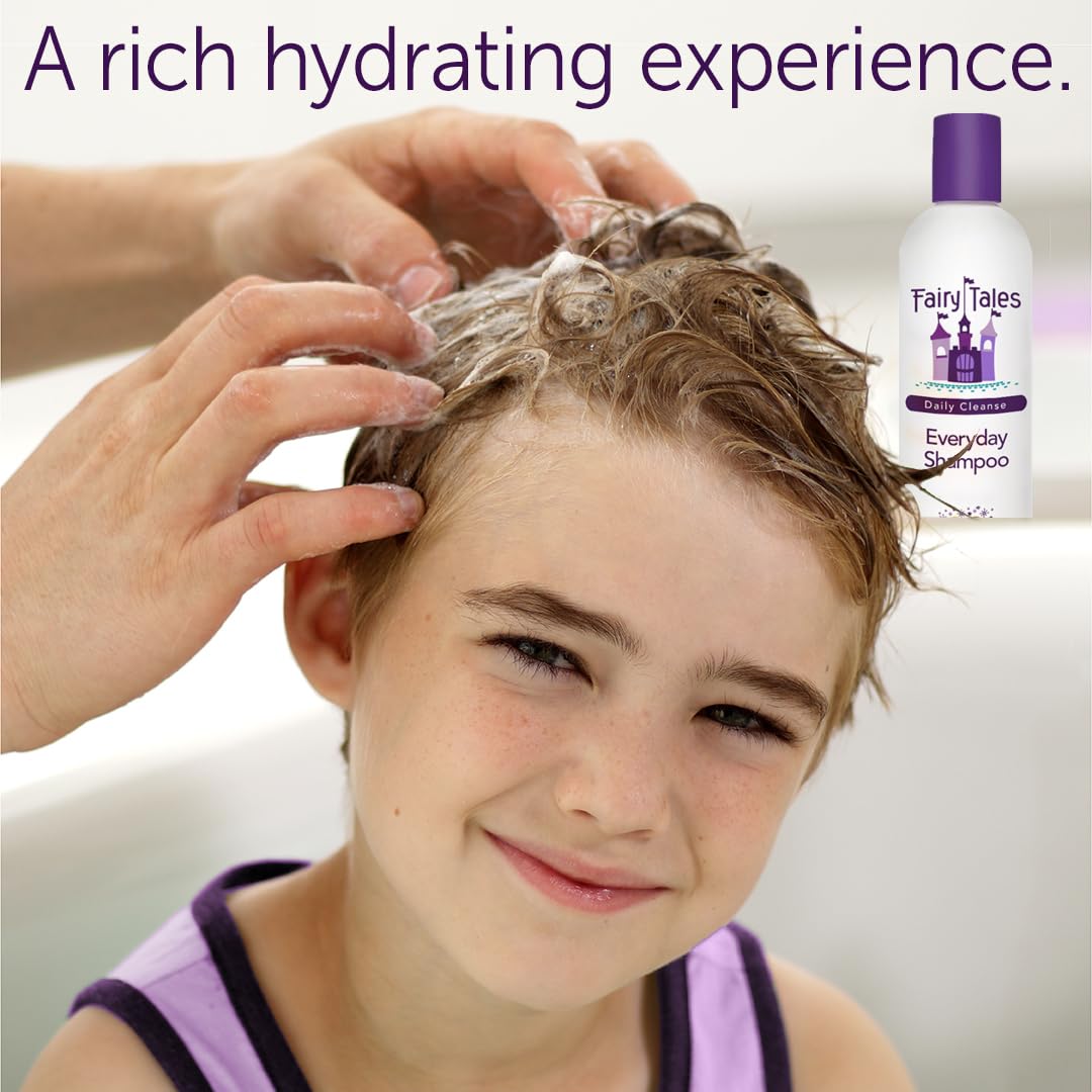 Fairy Tales Daily Cleanse label clean from sulfates and parabens for safe use.