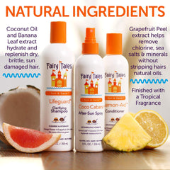 Fairy Tales Sun and Swim Conditioner moisturizes after sun and salt