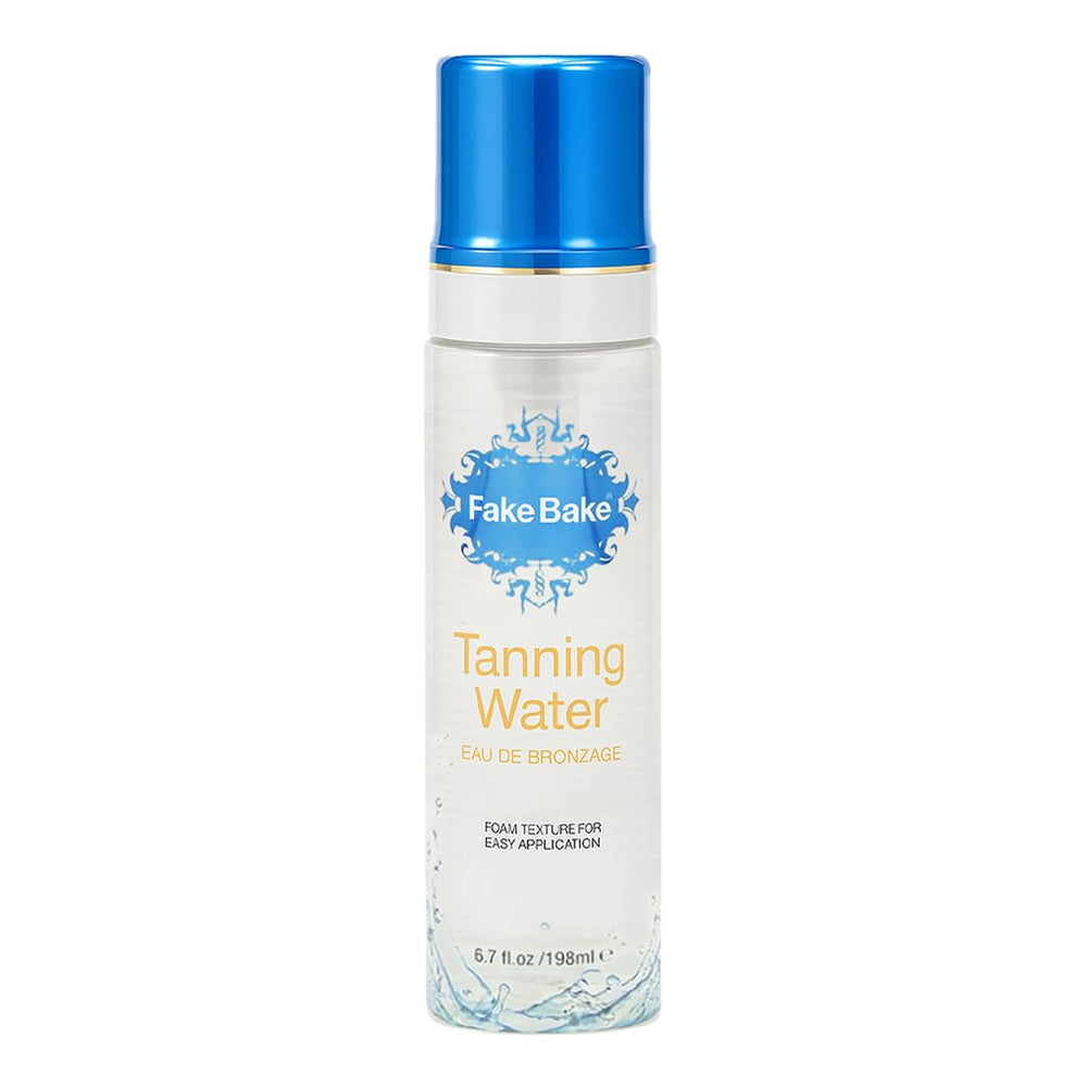 Fake Bake Foam Tanning Water bottle ready for on-the-go bronze