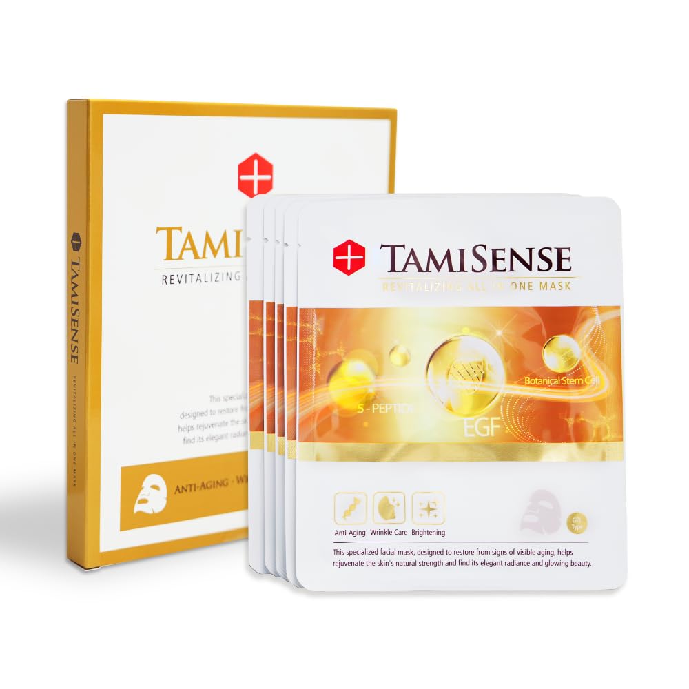 FAMENITY 33ml essence mask sheet close-up shows rich serum for hydration.