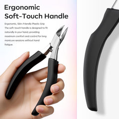 FAMILIFE Cuticle Nippers stainless steel blades resist rust and stay sharp