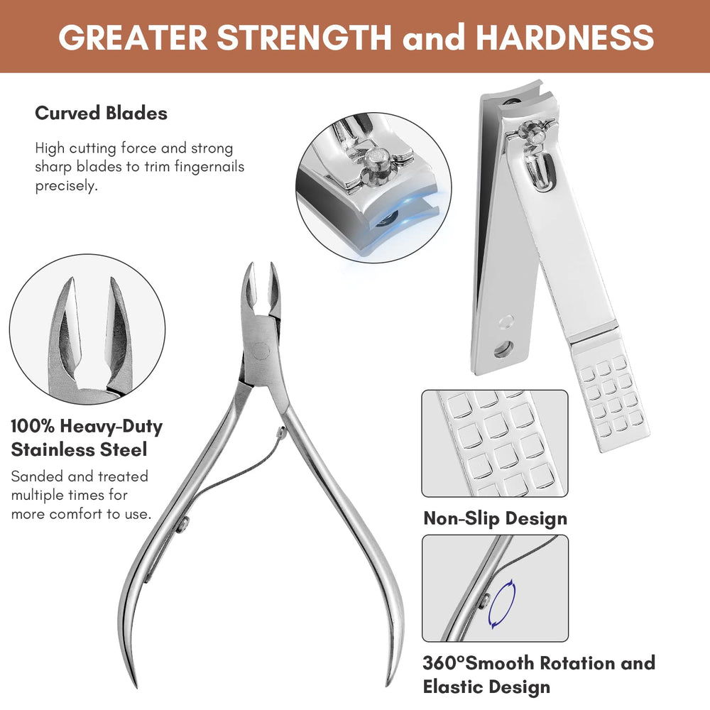 FAMILIFE cuticle nipper close-up with sharp, precise blades