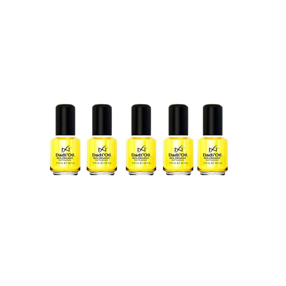 Famous Names Dadi Oil bottle highlighting quick-absorb formula for nails