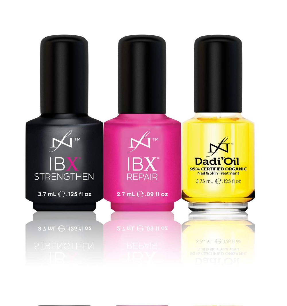 Famous Names IBX Strengthen bottle delivering deep nourishment for nails