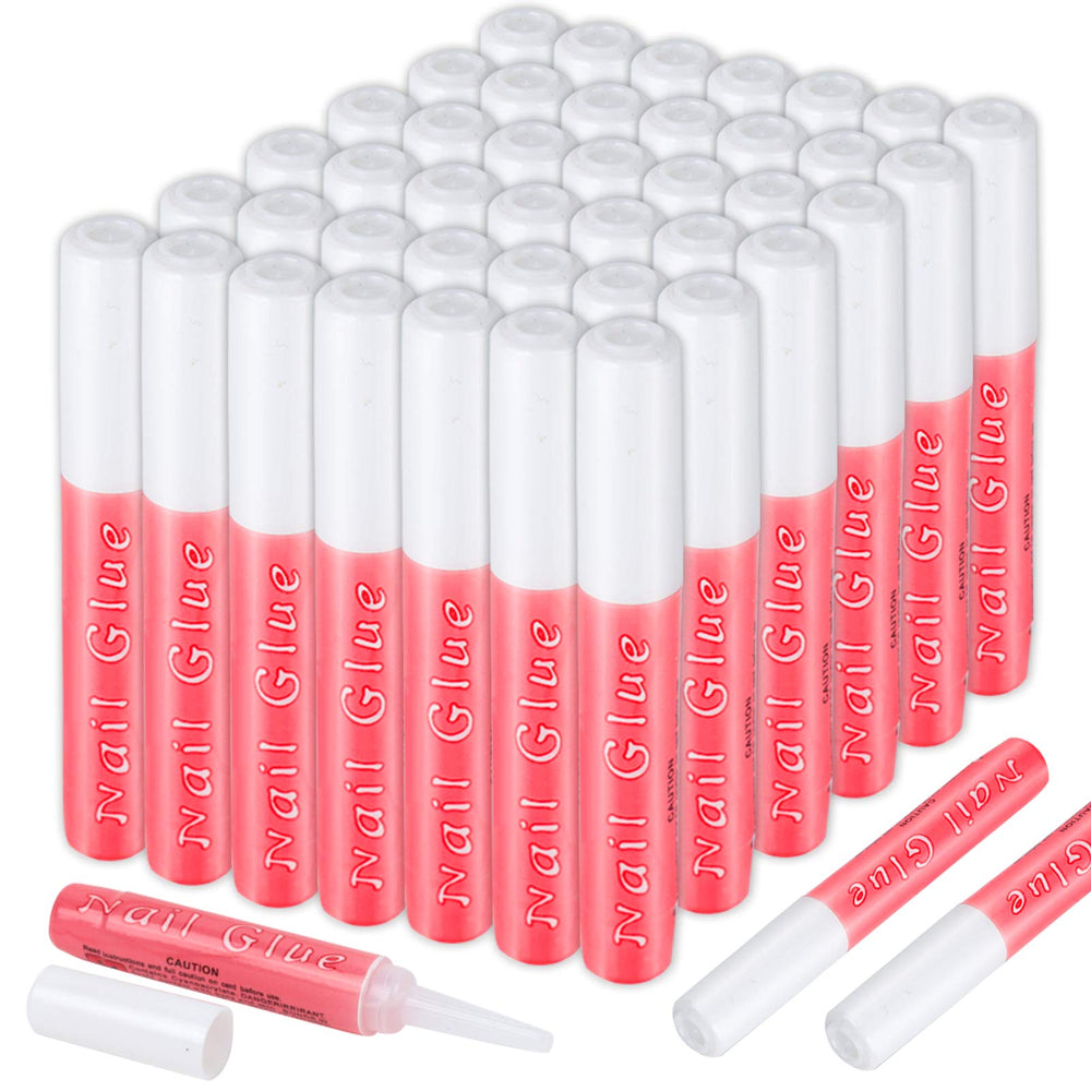Fandamei nail glue 45-pack close-up for press-on nails and home use.