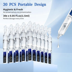 Twisting open a single-dose ampoule from the Fankr set