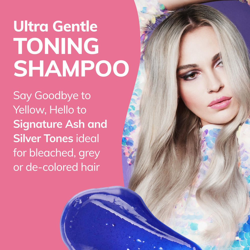 Dispensing pump shows easy, even application for consistent toning.