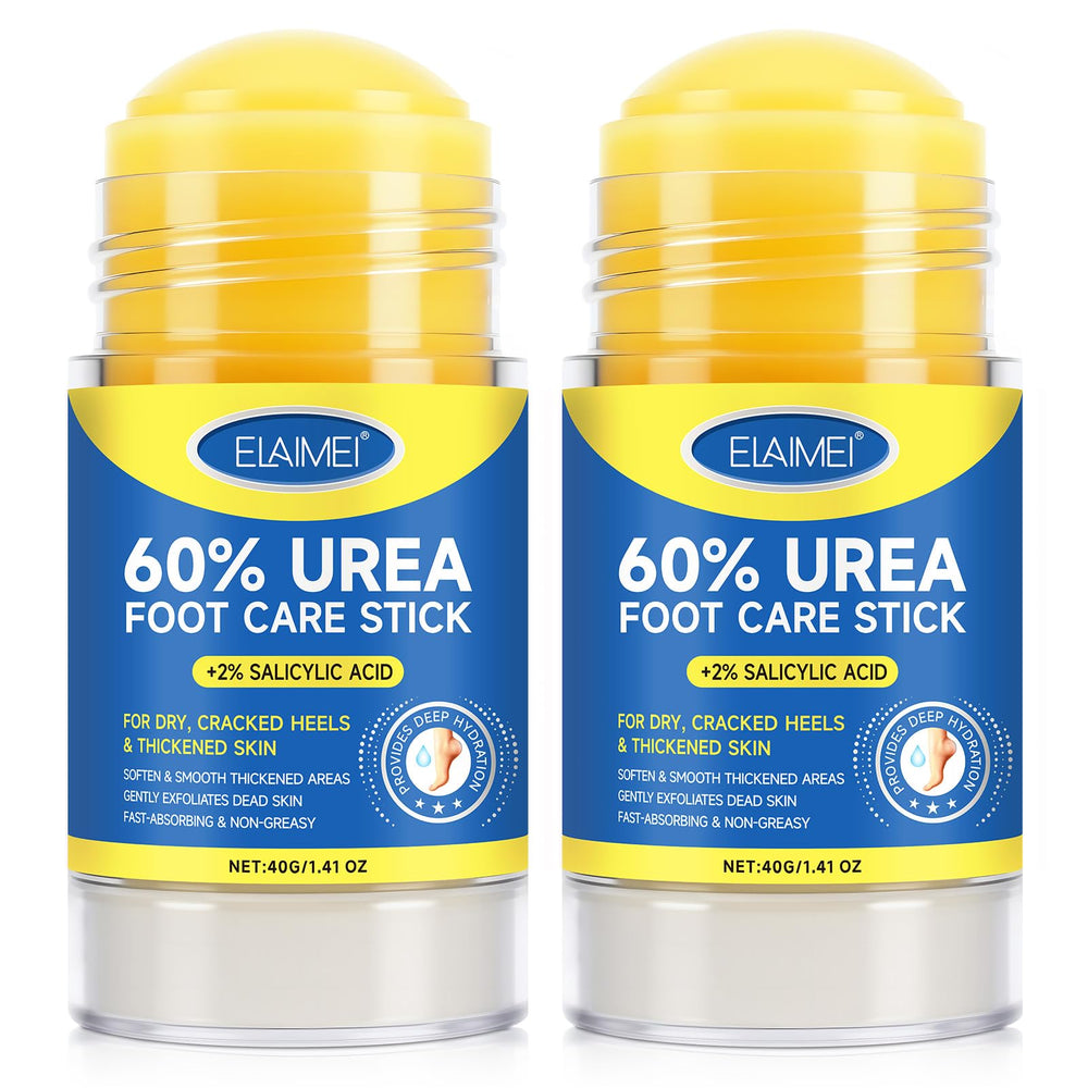 FANSHI 60% Urea Cream stick application shows precise heel care and targeted moisturization.