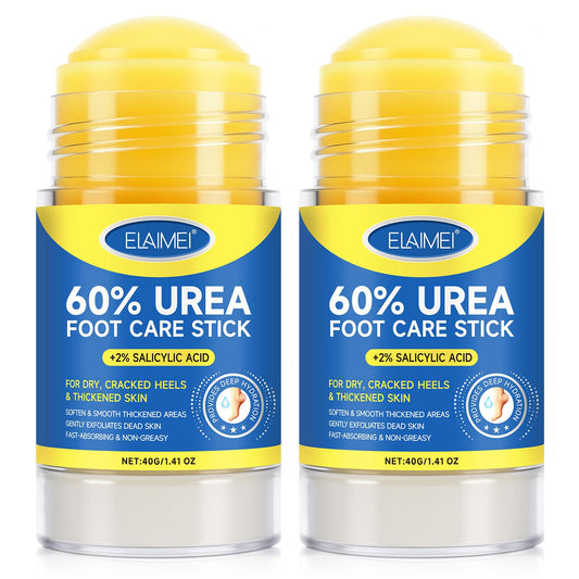 FANSHI 60% Urea Cream stick application shows precise heel care and targeted moisturization.