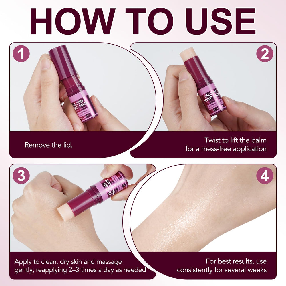 FANSHI Calcium Multi Balm Stick is a portable skincare solution for on-the-go.