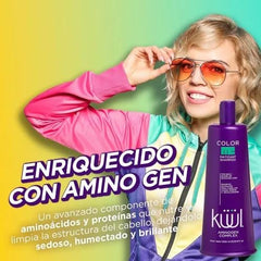 Fantasy Nails Kuul Matizant Shampoo bleached-hair care maintains vibrancy