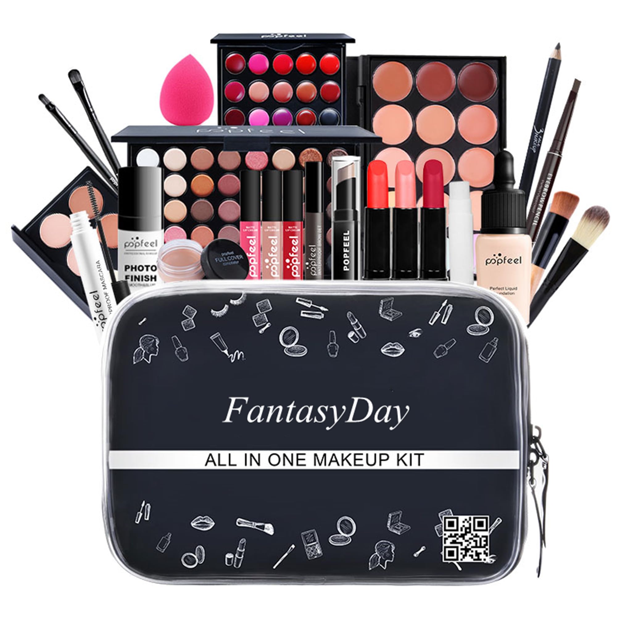 FantasyDay eyeshadow palette showcasing versatile colors for day-to-night looks.