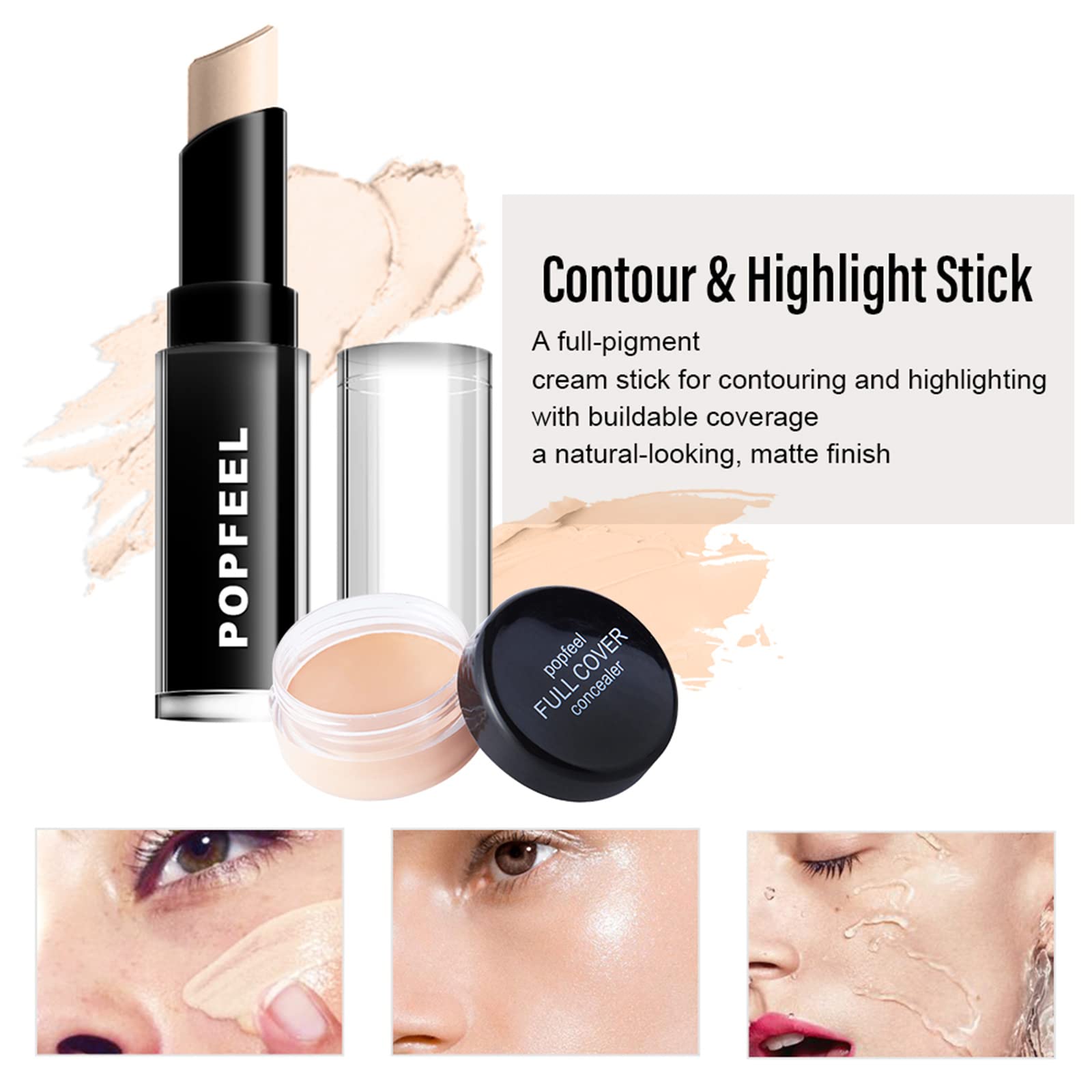 FantasyDay makeup brushes set includes essential tools for seamless application.