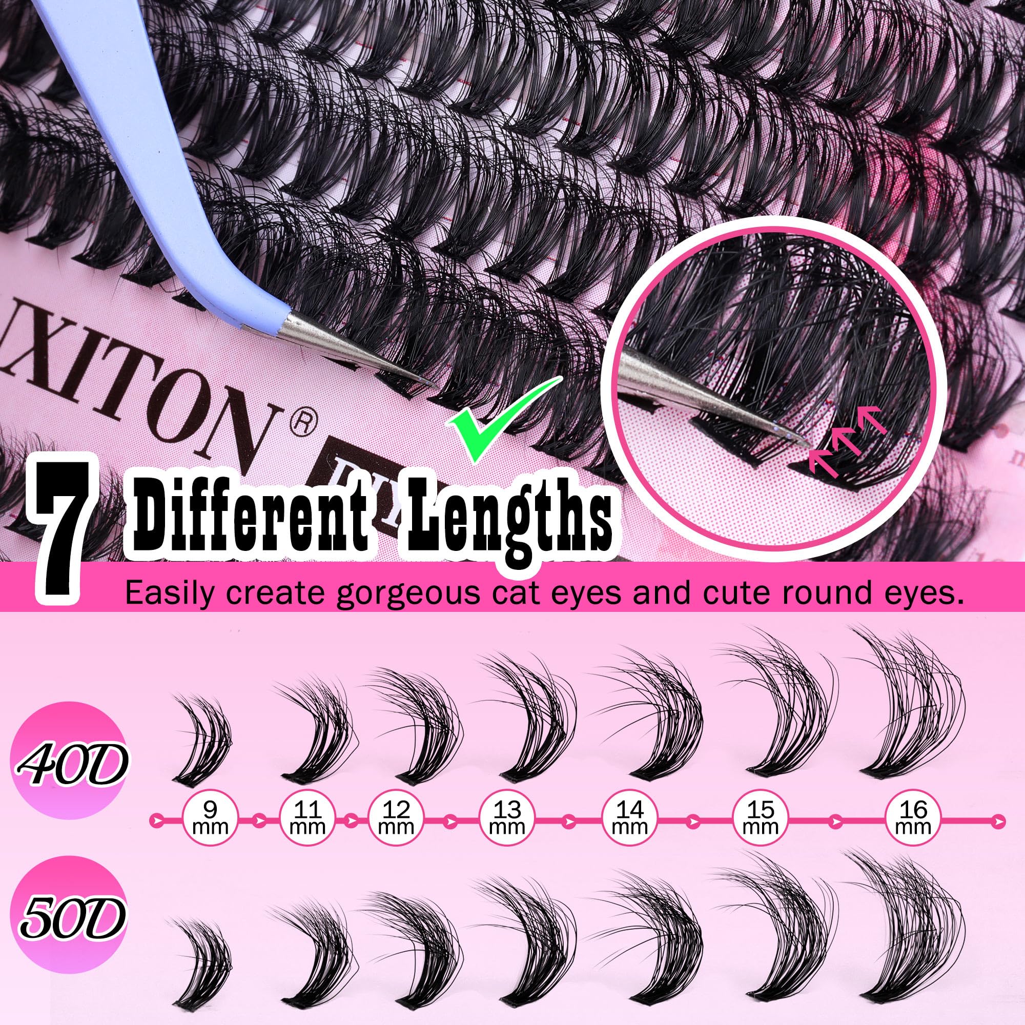 FANXITON precision tweezers for exact cluster placement.